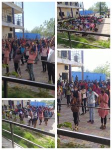 Read more about the article मार्कंडेय पब्लिक स्कूल व ज्युनिअर कॉलेज मध्ये सूर्यनमस्काराचे आयोजन