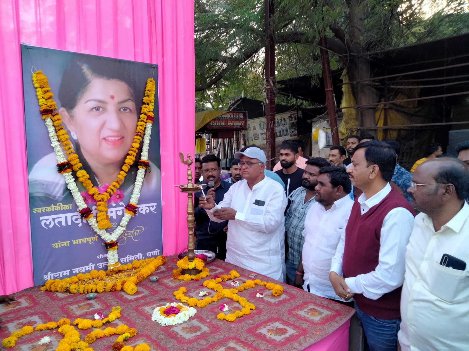 Read more about the article रामनवमी उत्सव समिती च्या वतीने गानकोकिळा लता मंगेशकर यांना वाहिली श्रद्धांजली