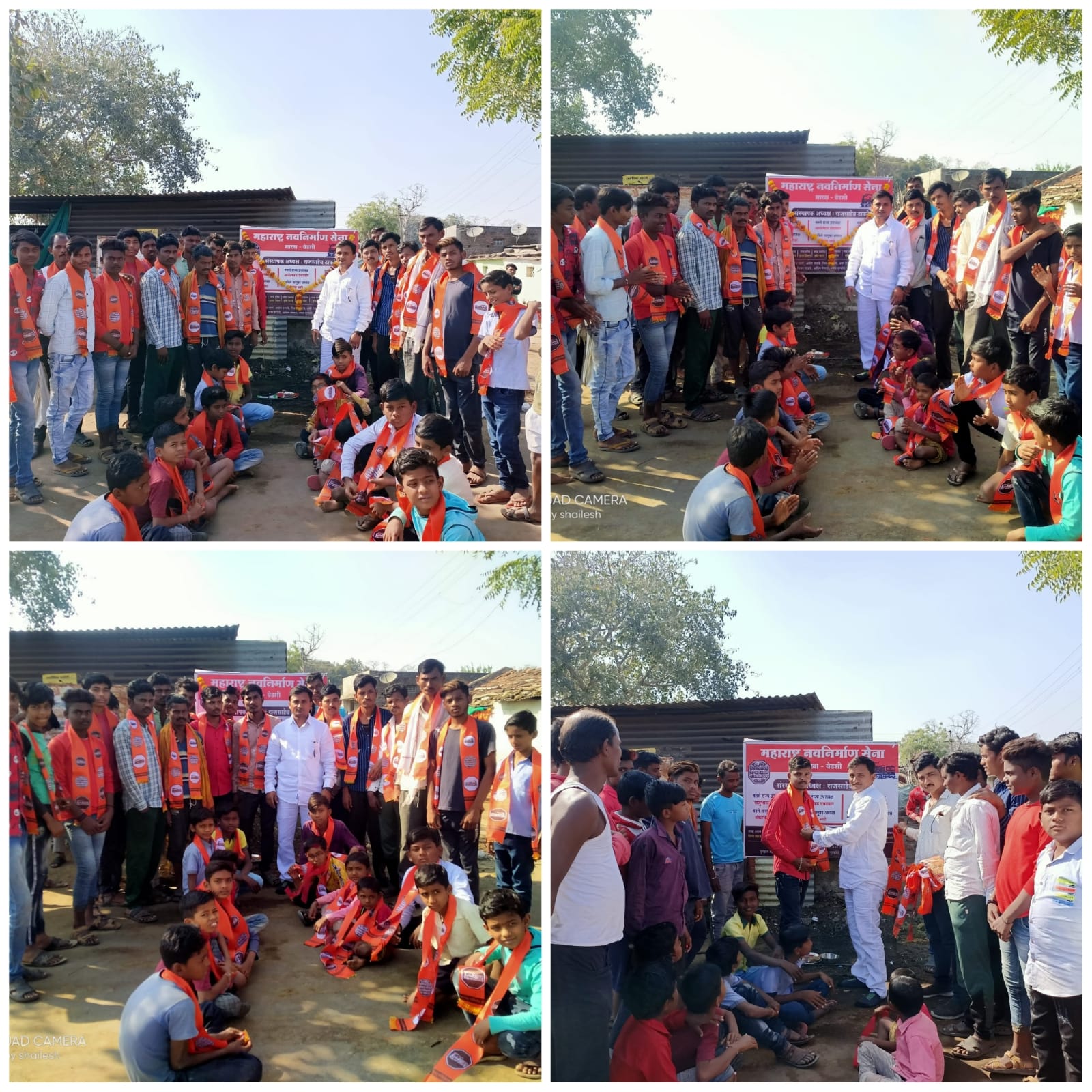 Read more about the article वेडशी येथील असंख्य युवकांचा मनसे मध्ये जाहीर प्रवेश