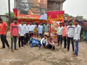 Read more about the article बजरंग दल वडगाव  यांच्या वतीने शिवजयंती साजरी