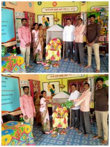 Read more about the article शिवजयंती निमित्त मनविसे कडुन आंगणवाडीच्या चिमुकल्यांना साहित्य वाटप