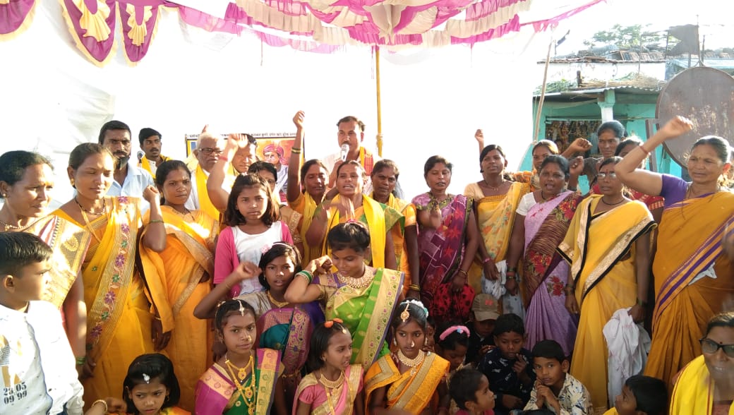 Read more about the article चिकना येथे गोंडवाना गणतंत्र पार्टीची प्रबोधन सभा संपन्न