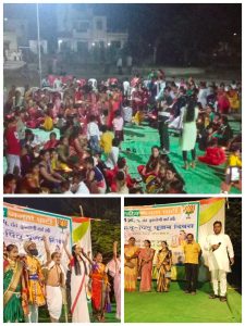 Read more about the article भाजपा च्या वतीने मातृपितृदिनाचे आयोजन.. मातापित्याचे करण्यात आले पुजन