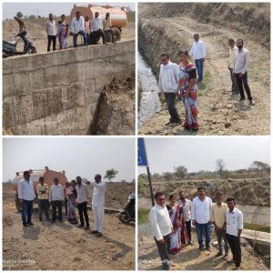 Read more about the article डॉ पंजाबराव देशमुख पाणी वापर संस्था कीन्ही जवादे,चे संचालक मंडळाकडून बेंबळा कालवे च्या कामाची पाहणी. कीन्ही जवादे ता.राळेगाव जि.यवतमाळ