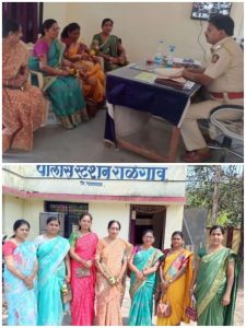 Read more about the article जागतिक महिला दिनानिमित्त ठाणेदार चोबे यांनी केला महिलांचा सन्मान