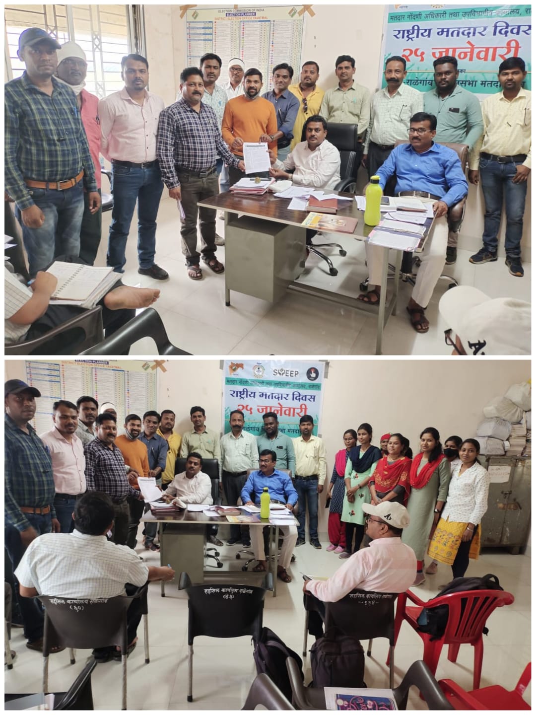 Read more about the article जुन्या पेंशन योजनेसाठी कर्मचारी यांचे तहसीलदारांमार्फत मुख्यमंत्री यांना निवेदन