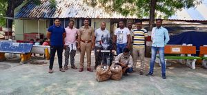 Read more about the article वडकी पोलीस स्टेशन अंतर्गत अवैध दारू साठा जप्त,वडकी पोलीस स्टेशन चे ठाणेदार विनायक जाधव यांची धडक कारवाई