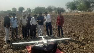 Read more about the article राळेगाव तालुक्यात भूमी अभिलेख व्दारे ड्रोन सर्वे