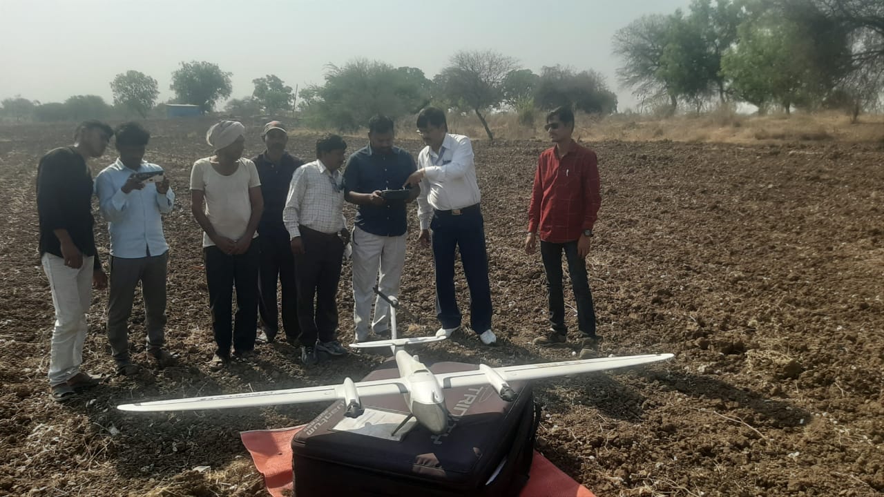 Read more about the article राळेगाव तालुक्यात भूमी अभिलेख व्दारे ड्रोन सर्वे