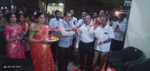 Read more about the article पवनार येथील तेली समाज संघटनेच्या जनसंपर्क कार्यालयाचा उद्घघाटन सोहळा थाटात संपन्न. तेली समाजाने संघटित होणे काळाची गरज:मा.रामदासजीआंबटकर आमदार विधान परिषद.