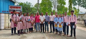 Read more about the article आनंद निकेतन महाविद्यालयाच्या समाजशास्त्र विभागातर्फे आनंदवन प्रकल्पाला भेट.