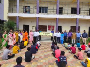 Read more about the article मार्कंडेय पब्लिक स्कूल व ज्युनिअर कॉलेज बरडगाव येथे योग दिन