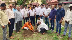 Read more about the article छत्रपती शाहू महाराज यांच्या जयंती चे औचित्य साधुन नगर पंचायत राळेगाव कडून मोक्षधाम वृक्षारोपण आणि प्रभाग क्र ८ मातानगर मध्ये वृक्षारोपण