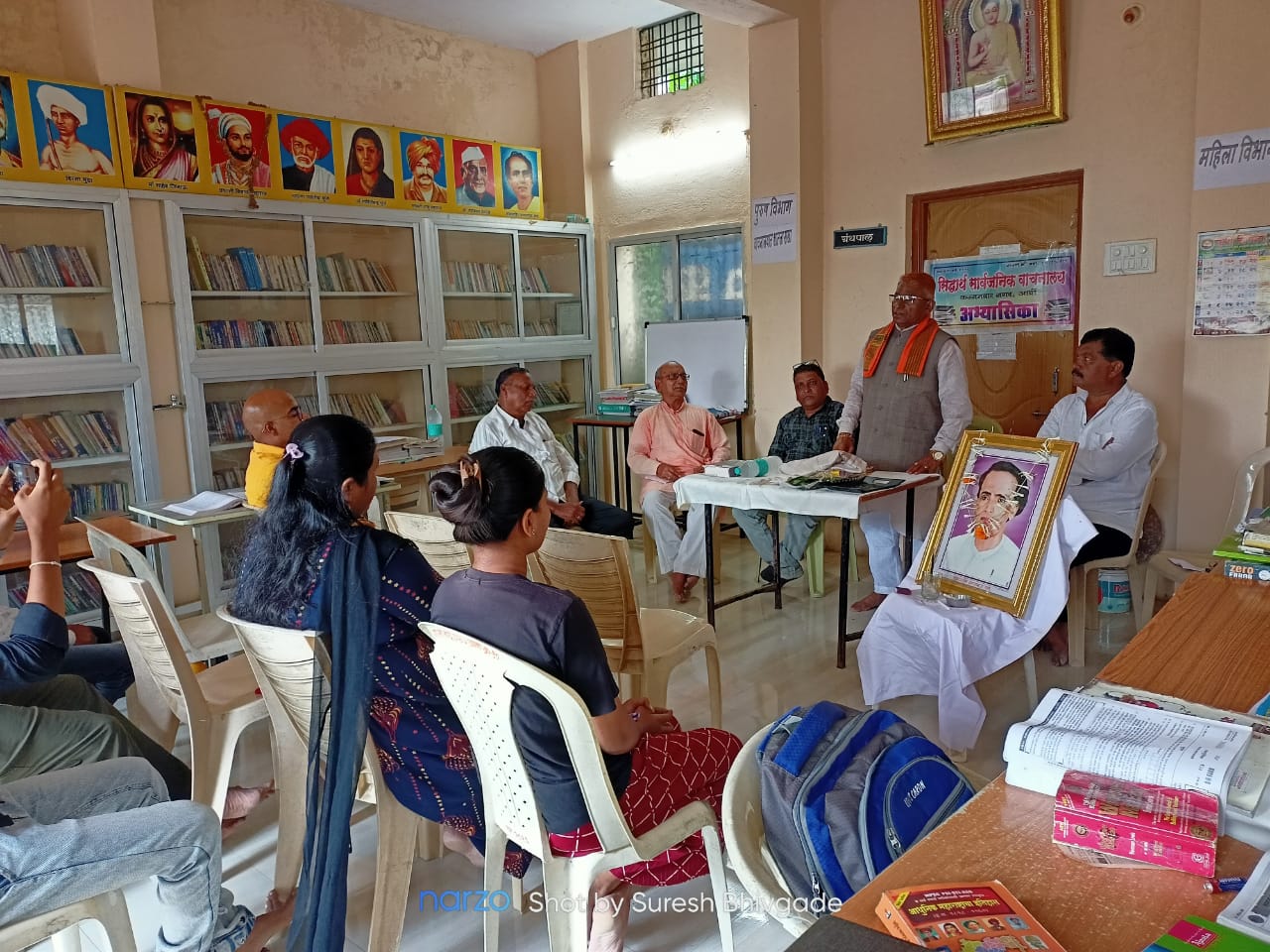 Read more about the article आर्वी येथे लोकशाहिर अण्णाभाऊ साठे यांची जयंती साजरी