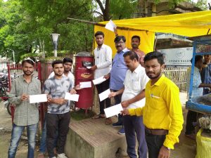 Read more about the article राज्यपाल भगतसिंह ‘कोशियारी’ यांना राष्ट्रवादी युवक काँग्रसने पाठविले १ हजार पत्र