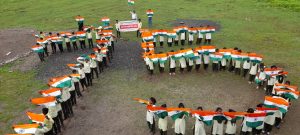 Read more about the article संस्कृती संवर्धन विद्यालयात स्वातंत्र्याचा अमृतमहोत्सव.