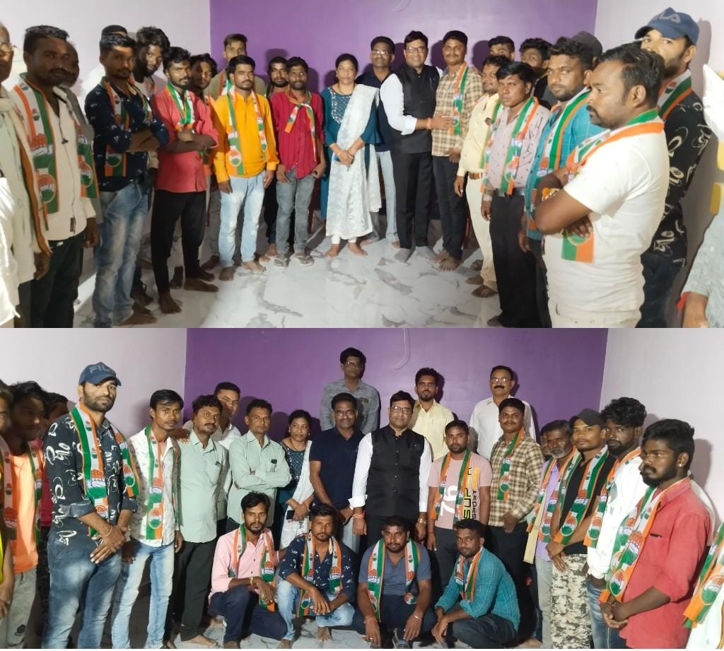 Read more about the article भिसी येथील युवक कार्यकर्त्याचा काँग्रेस पक्षात प्रवेश