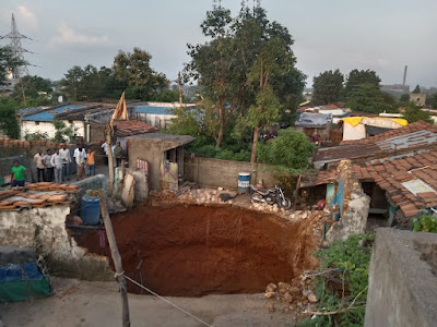 Read more about the article जिल्ह्यात भूकंपाचे सौम्य धक्के?घुग्गुस येथे भूस्खलन ,अख्ख घर जमिनीखाली