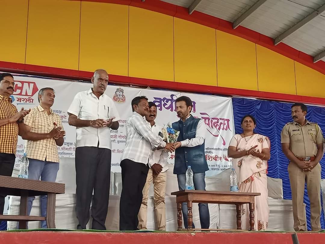 Read more about the article पत्रकार संघटनेचे उपाध्यक्ष  विशाल मासूरकर यांचा जळगाव जामोद येथे सत्कार