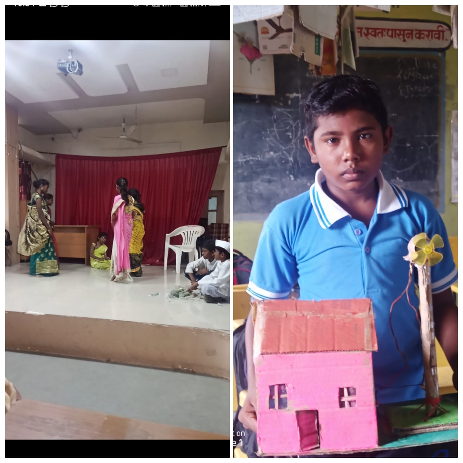 Read more about the article तालुका विज्ञान प्रदर्शनीत सावंगीच्या जिल्हा परिषद शाळेतील विद्यार्थ्यांनी मिळविला प्रतिकृतीला द्वितीय क्रमांक तर नाट्योत्सवा ला तिसरा क्रमांक
