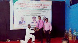 Read more about the article कुणाल दुर्गे यांना सेकंड डिग्री ब्लॅक बेल्ट प्रदान