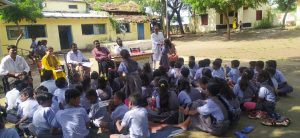 Read more about the article जिल्हा परिषद उच्च प्राथमिक शाळा येरला येथे राष्ट्रीय जंतनाशक दिनानिमित्त गोळ्या वाटप