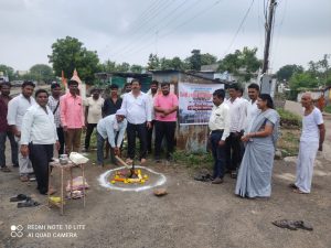 Read more about the article कीन्ही जवादे येथे नवीन पाणी पुरवठा योजनेचे भूमिपूजन