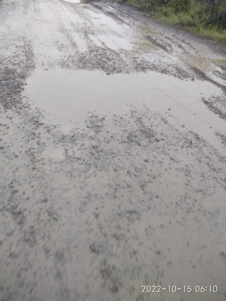 Read more about the article पुरड, कृष्णापुर, मोहदा मार्गावर खड्यांचे साम्राज्य