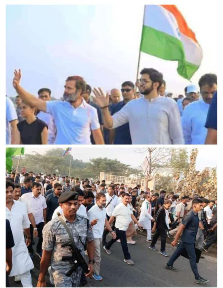 Read more about the article ठाकरे- गांधी एकसाथ, काँग्रेसच्या भारत जोडो यात्रेस शिवसेनेचा पाठिंबा