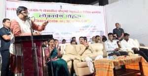 Read more about the article पोंभुर्णा येथे महात्मा ज्योतीराव फुले, वीर बाबुराव शेडमाके व संताजी जगनाडे महाराज सभागृहाचे लोकार्पण