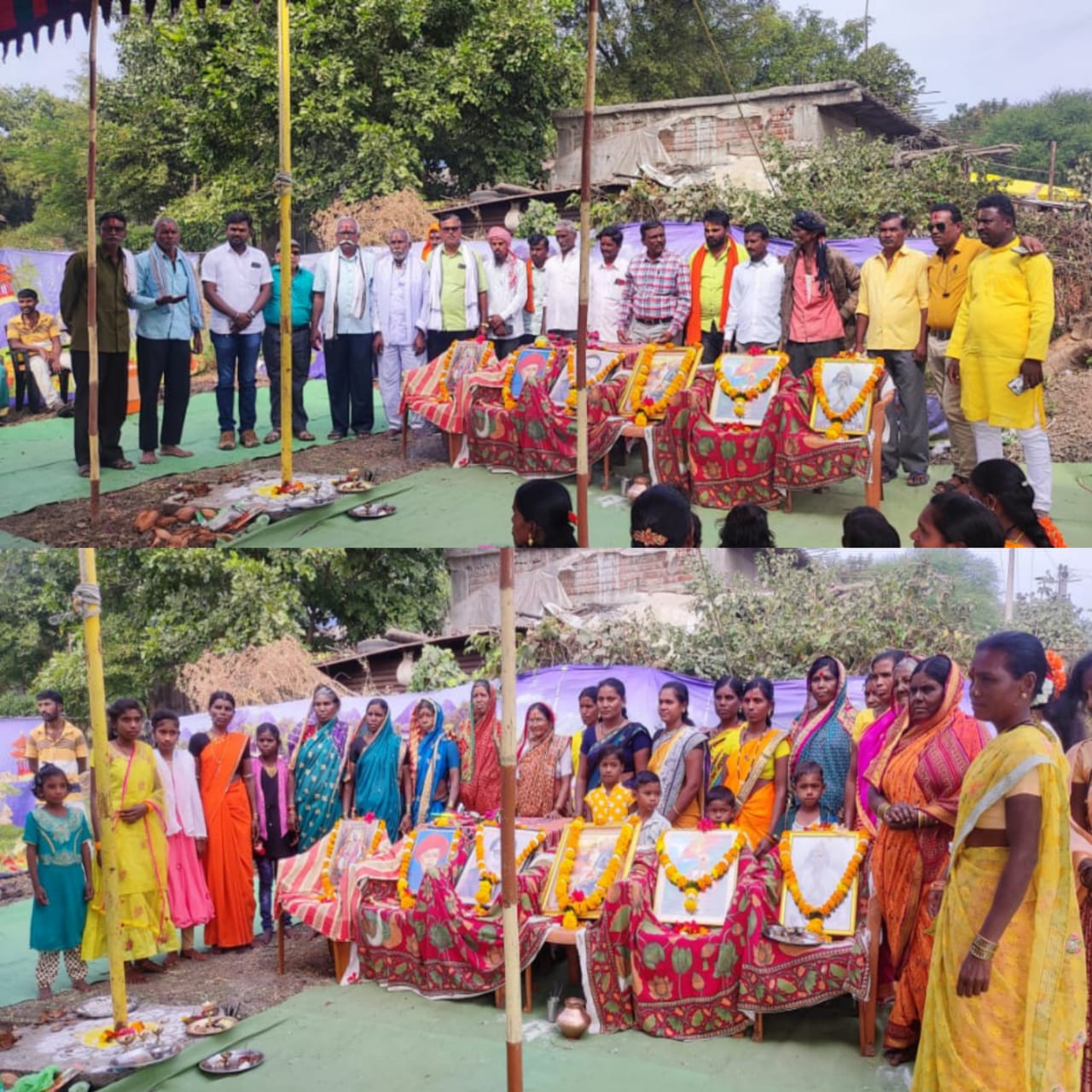 Read more about the article बिटरगाव (बु ) येथे बिरसा मुंडा जयंती व तंट्या मामा स्मृतिदिन साजरा.