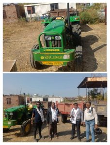 Read more about the article रेतीची अवैध वाहतूक करताना दोन ट्रॅक्टर पकडले