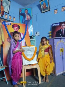 Read more about the article तक्षशीला बुध्द विहारात सावित्रीबाई फुले जयंती