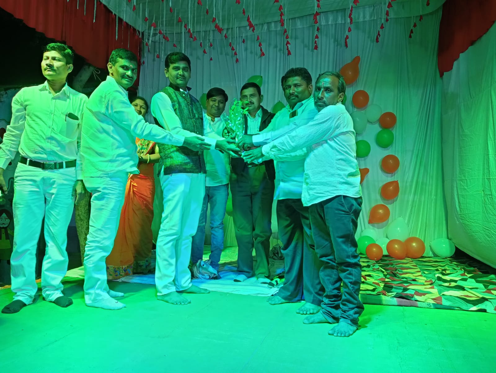 Read more about the article मुधापूर जि.प.शाळेने साजरा केला आगळावेगळा राष्ट्रीय सण