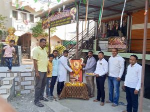 Read more about the article बिरसामुंडा चौक गजानन नगर पिंपळगाव रोड यवतमाळ येथे छत्रपती शिवाजी महाराजांच्या जयंतीच्या कार्यक्रम