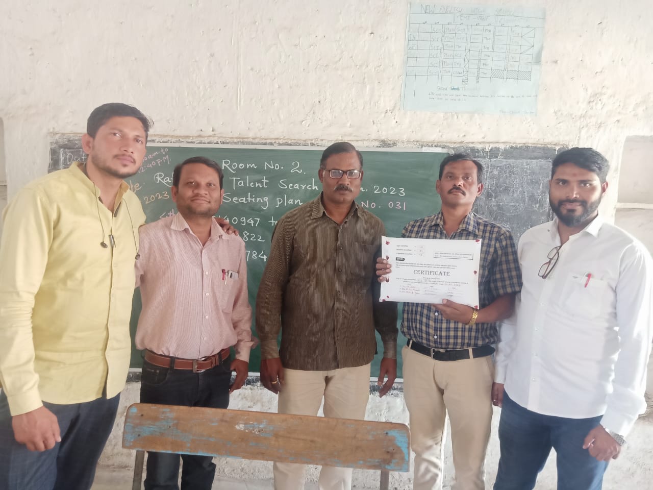 Read more about the article न्यू इंग्लिश हायस्कूल येथे आर. टी. एस.. स्पर्धा परीक्षा संपन्न