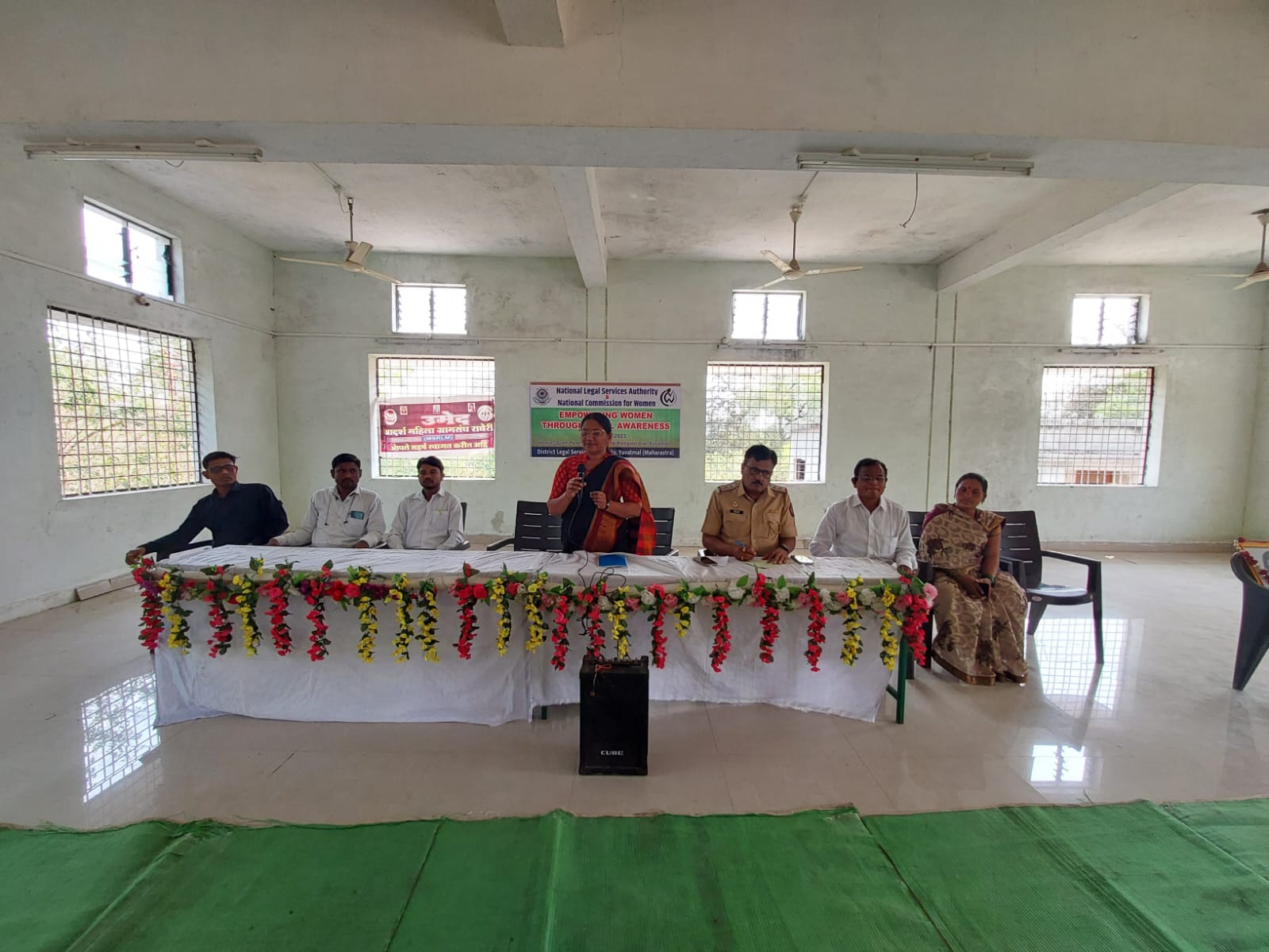 Read more about the article महिलांना कायदेविषयक समान अधिकार मार्गदर्शन कार्यशाळा तालुका विधी सेवा समितीचा उपक्रम प्रमुख वक्ते प्रा. अशोक पिपरे व ॲड फिडेल बायदानी