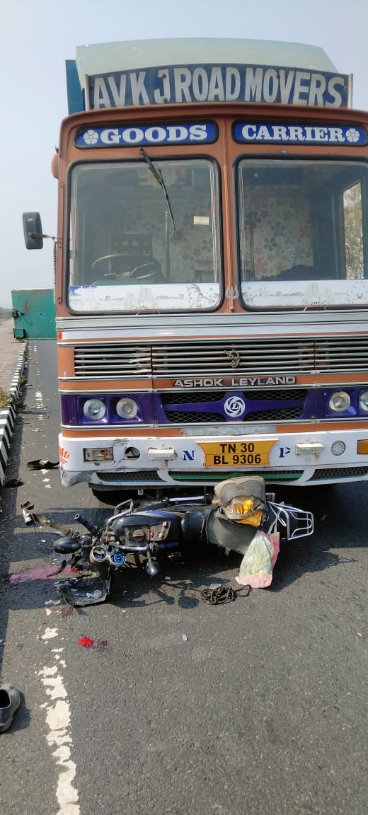 Read more about the article राष्ट्रीय महामार्गावर कारेगाव फाट्याजवळ ट्रकची दुचाकीला जोरदार धडक दुचाकीस्वार गंभीर जखमी