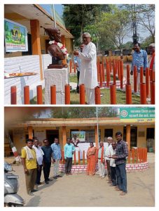 Read more about the article शिवसेना उद्धव बाळासाहेब ठाकरे गटाच्या वतीने छत्रपती शिवाजी महाराज जयंती साजरी