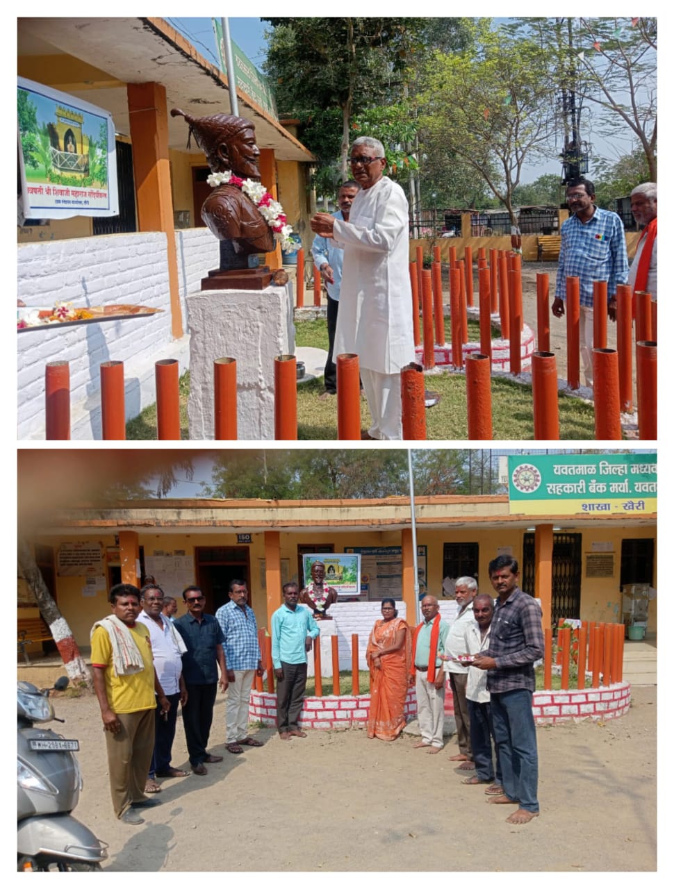 Read more about the article शिवसेना उद्धव बाळासाहेब ठाकरे गटाच्या वतीने छत्रपती शिवाजी महाराज जयंती साजरी