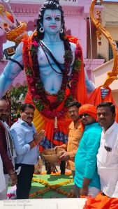 Read more about the article हिमायतनगर शहरात प्रभू श्रीराम जन्मोत्सव मोठ्या उत्साहात साजरा