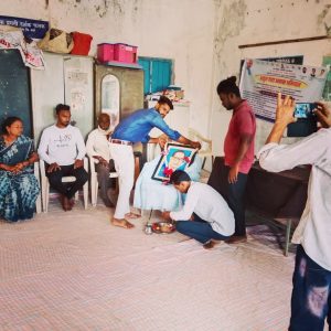 Read more about the article डॉ. बाबासाहेब आंबेडकर हे एकसंघ भारताचे निर्माते आहे:युवा सरपंच स्वप्नील खवशी यांचे प्रतिपादन