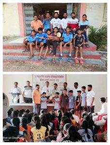 Read more about the article राज्यस्तरीय टेनिस व्हालिबॉल मैदानी स्पर्धेत न्यू इंग्लिश हायस्कूल ची गगनभरारी ,विजेता संघ 14 वर्ष वयोगटातील मुलांचा टेनिस व्हाली्बॉल संघ राज्यस्तरीय स्पर्धेत दुसऱ्या स्थानी