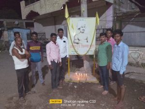 Read more about the article दहेगाव येथे भगवान बिरसा मुंडा स्मृतिदिन साजरा