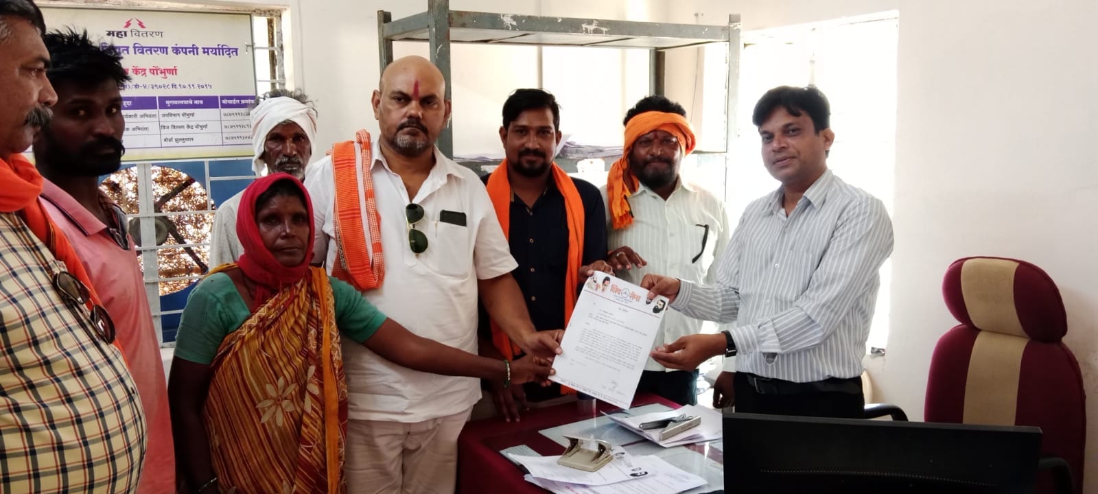 Read more about the article वारंवार खंडित होणारा विद्युत पुरवठा लवकर सुरळीत करा- शिवसेनेची मागणी