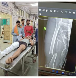 Read more about the article अपघात झालेल्या सुदर्शन साठी भाविक भगत हेल्प फाउंडेशन च्या वतीने मदत