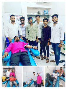 Read more about the article प्रेरणादायी: रक्तदुत महेश श्रीगिरीवार ने केला रक्तदान करून वाढदिवस साजरा