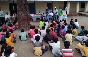 Read more about the article जि. प. शाळा कृष्णापूर येथे विद्यार्थी प्रवेशोत्सव जल्लोषात साजरा