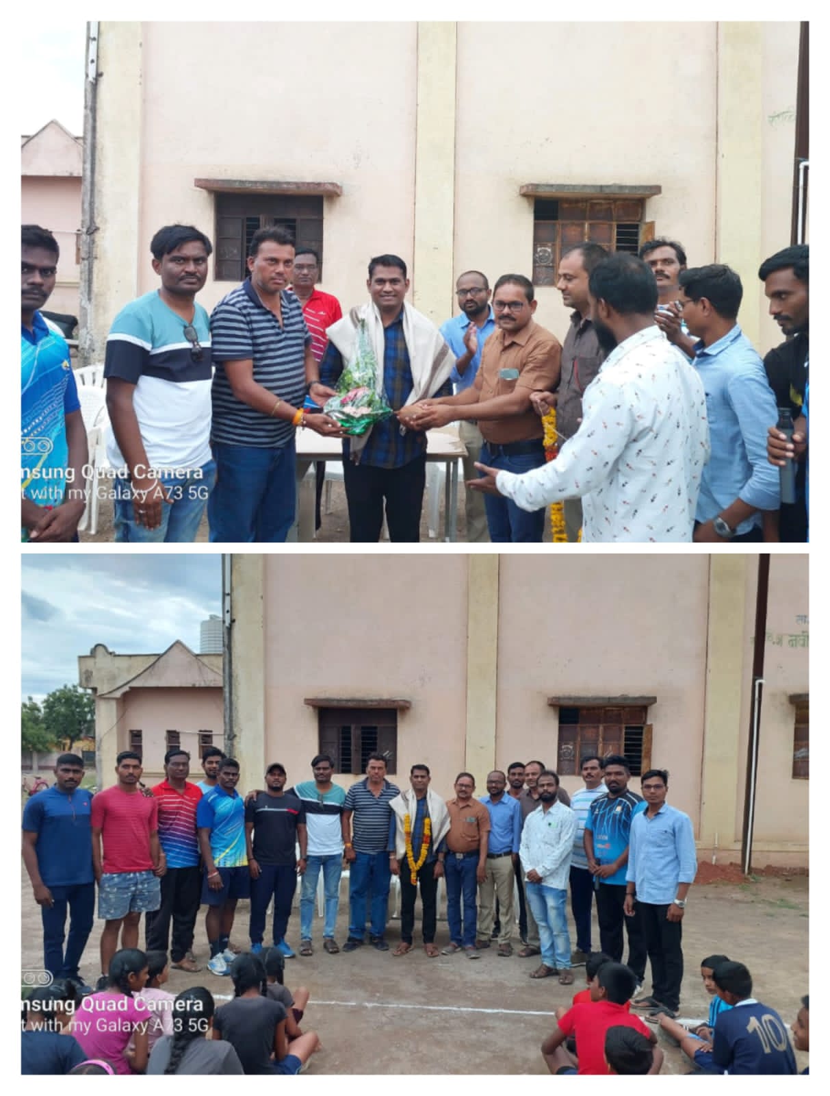 Read more about the article पुणे येथील कोयता हल्ला मधील बचाव करणाऱ्या दिनेश मडावी यांचा सत्कार,महेश भोयर मित्र परिवाराकडून आयोजन