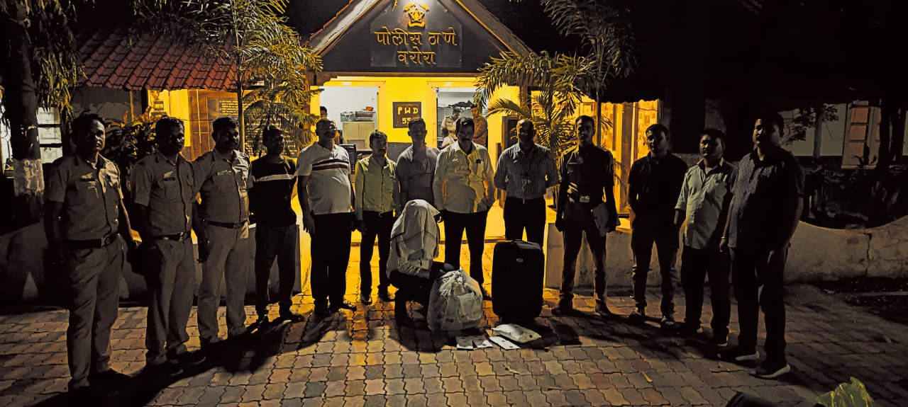 Read more about the article वरोरा येथे गांजा तस्करी करणाऱ्याला अटक ,10 किलो गांजा जप्त